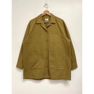 Esby Sammie Workshirt Oversized Unisex Utility Cotton Twill Chore Jacket XS